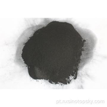 Carvão baseado pó de carvão ativado para a purificação de água